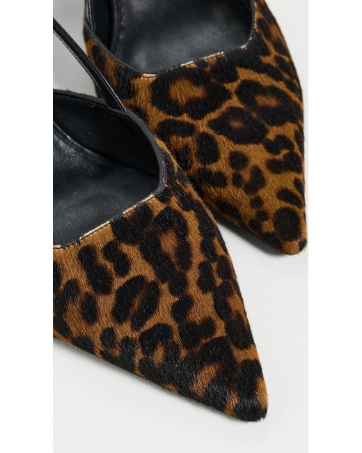 Stuart Weitzman Black Vinnie Slingback Heels 50Mm