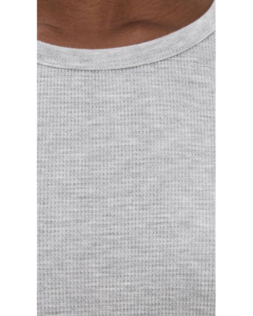 ÉTERNE Gray Oversized Thermal Top