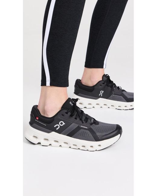 On Shoes Black Cloudrunner 2 Sneakers