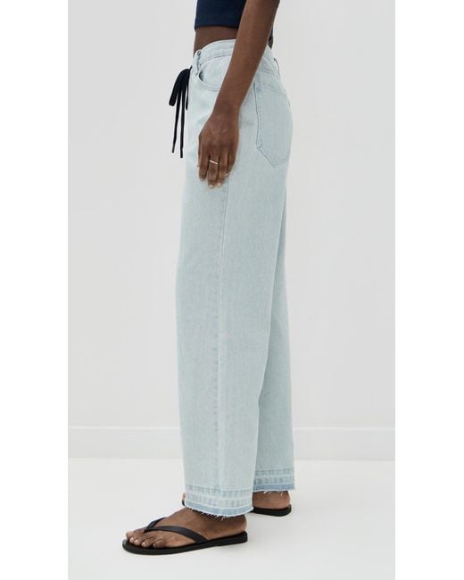 Line & Dot Blue Elowen Pants