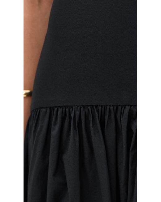 Staud Black Procida Skirt