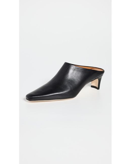 Staud Black Wally Mules