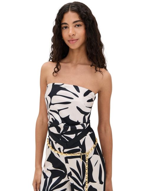 Seven Wonders Black Tina Scarf Top