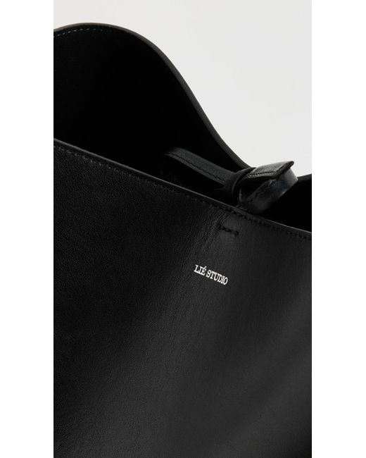 LIE STUDIO Black The Norma Tote