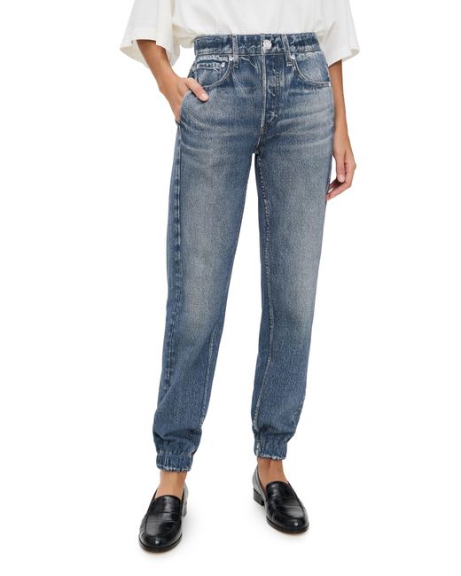 Rag & Bone Blue Miramar Terry Jogger Pants