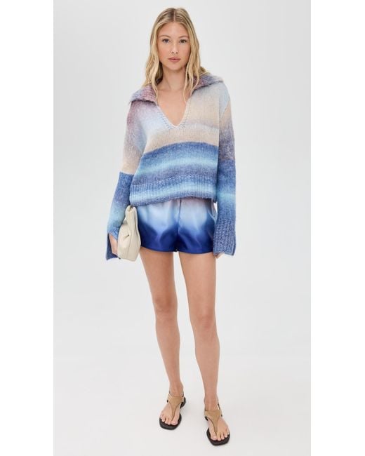 Solid & Striped Blue The Lola Pullover