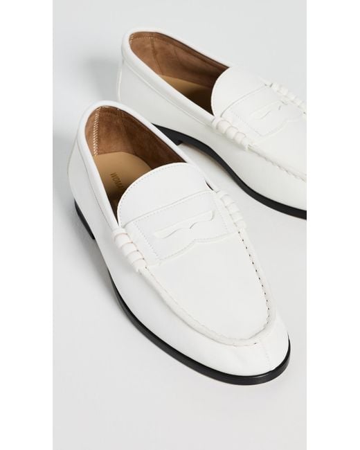 Common Projects White Soft Loafers