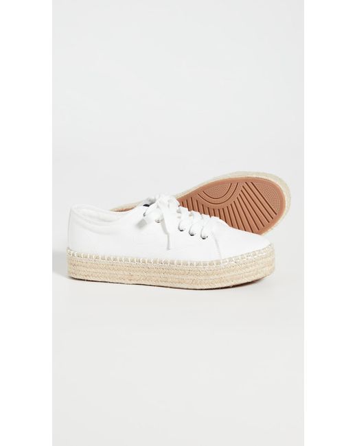 tretorn eve lace up espadrille sneakers