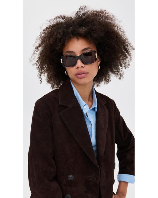 Tory Burch Black Square Sunglasses