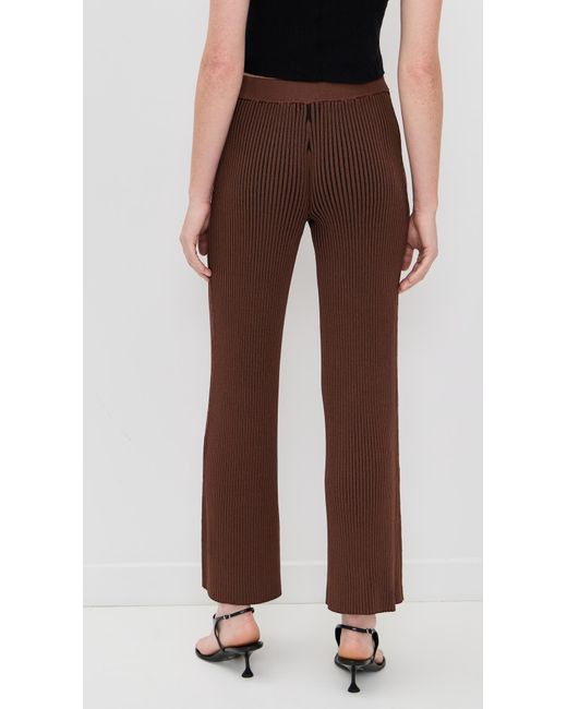 Simon Miller Brown Val Knit Pants