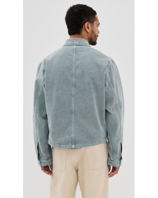 Asher Blue Zed Zip Jacket for men