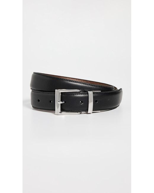 Polo Ralph Lauren Black Reversible Saddle Leather Belt for men