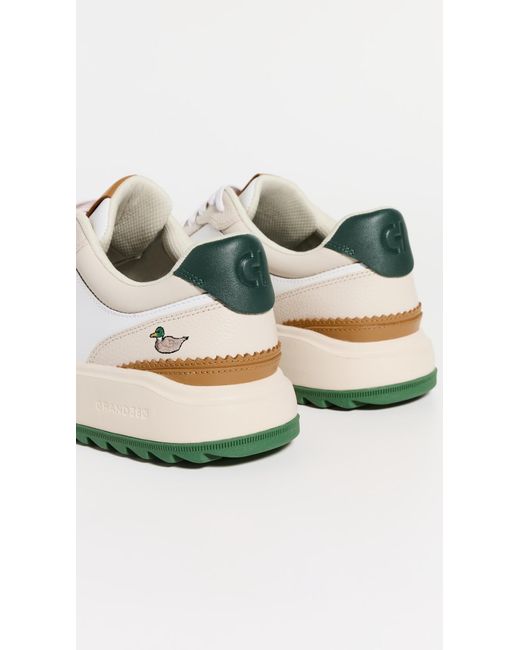Cole Haan White Grandpro Crossover Golf Shoes for men