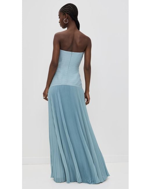 sunniva strapless drop-waist dress Alexis Sunniva Strapless Drop-Waist Dress