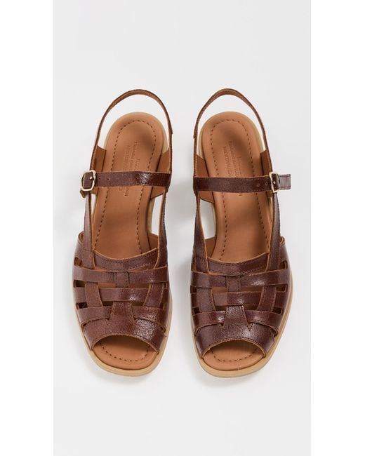 Naguisa Multicolor Manto Flat Sandals