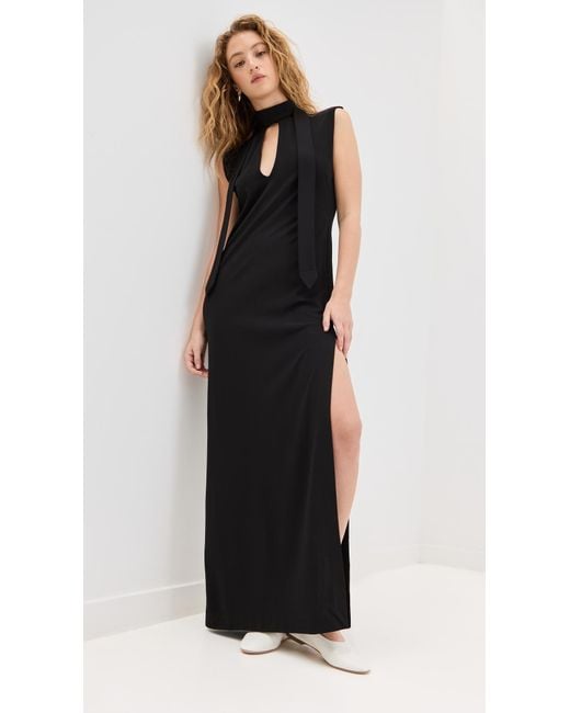 BITE STUDIOS Black La Nuit Scarf Dress
