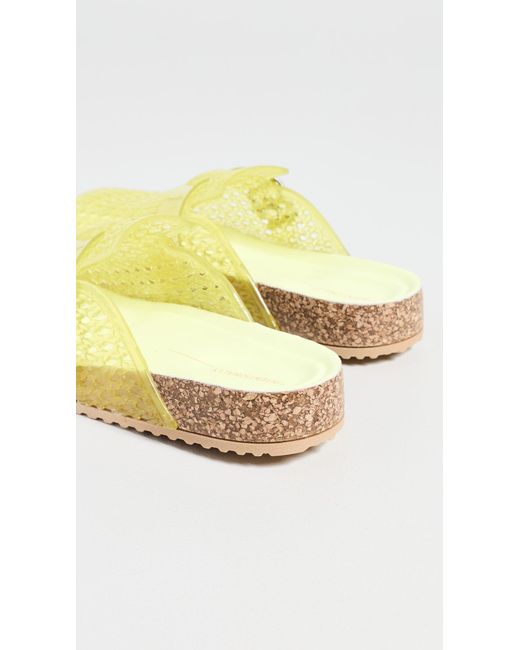 INTENTIONALLY ______ Yellow Seth Jelly Clogs