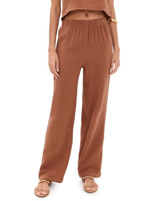 Le Bos Orange Odette Pants