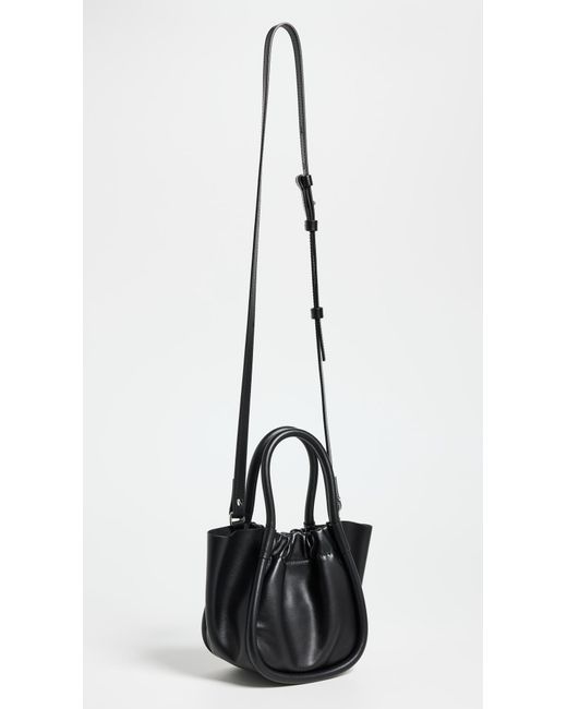 Proenza Schouler Black Extra Small Ruched Tote