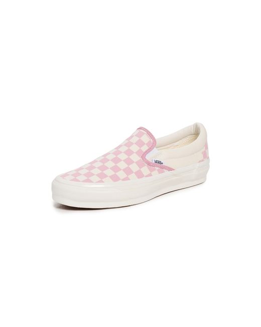 Vans Pink U Lx Classic Slip-Ons