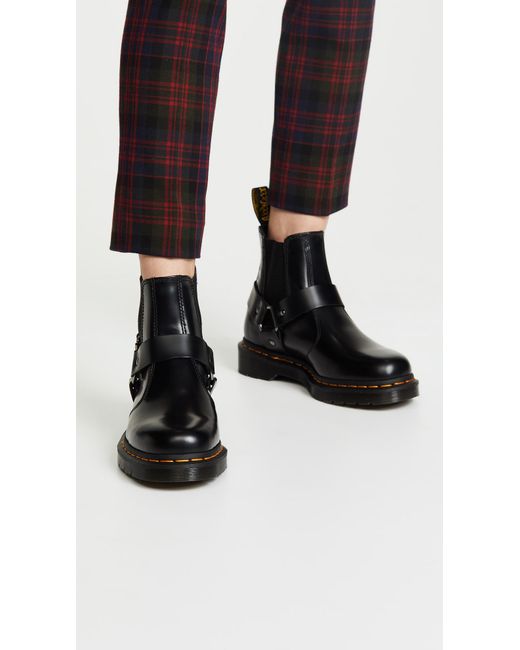 Dr. Martens Leather Wincox Chelsea in Black - Save 63% - Lyst