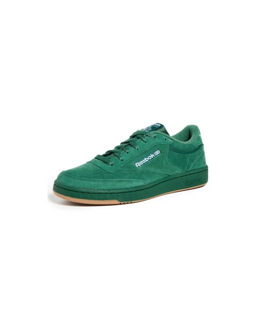 Reebok Green Club C 85 Always On Suede Sneakers M 8/ W 10 for men