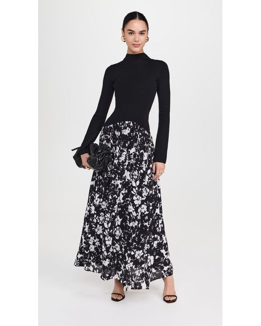 Solid & Striped Black The Soglio Dress