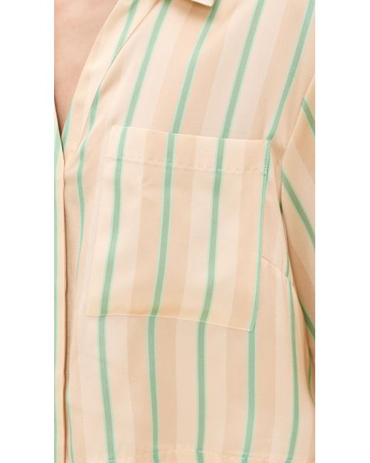 Lunya Natural Washable Silk High Rise Pants Set