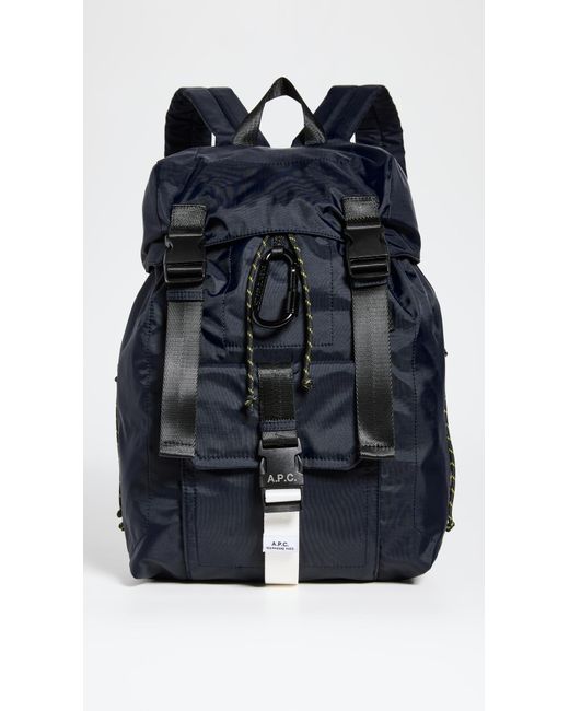 A.P.C. Treck Backpack in Blue for Men Lyst