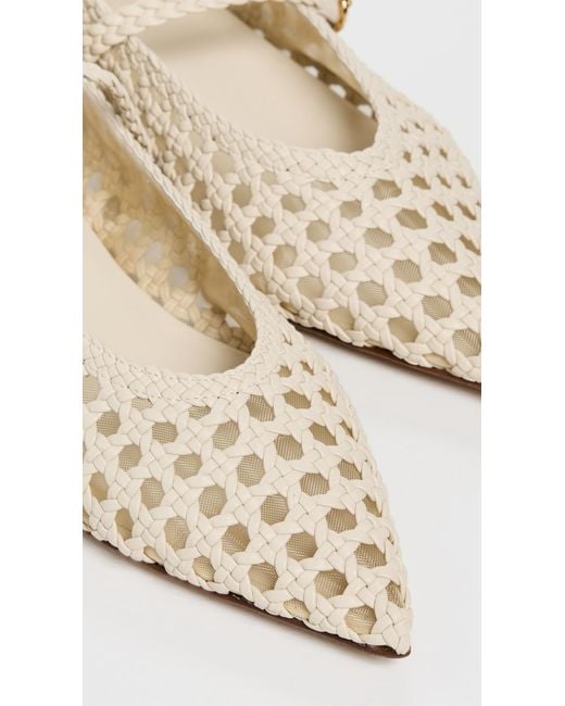 Ulla Johnson White Crochet Flats