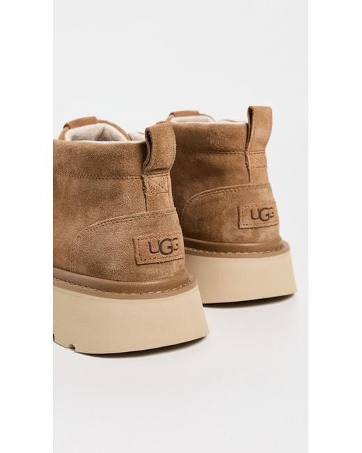 Ugg White Chukka Lug Boots for men