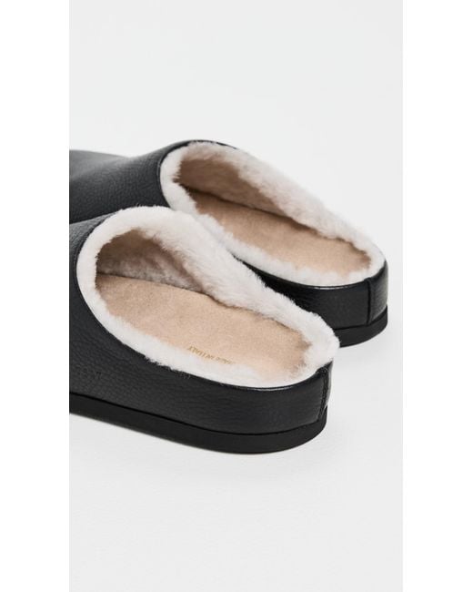 Common Projects Black Clogs