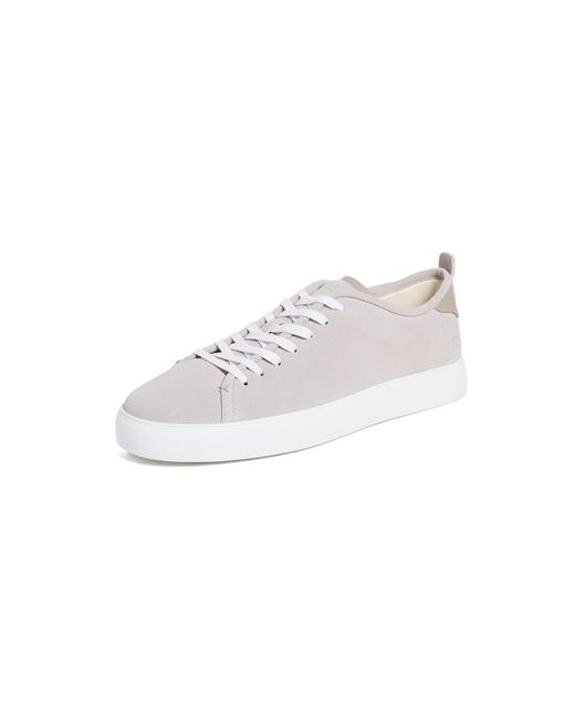 Rag & Bone White Perry Suede Sneakers for men