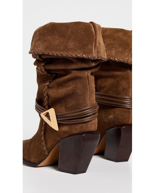 SCHUTZ SHOES Brown Sable Boots