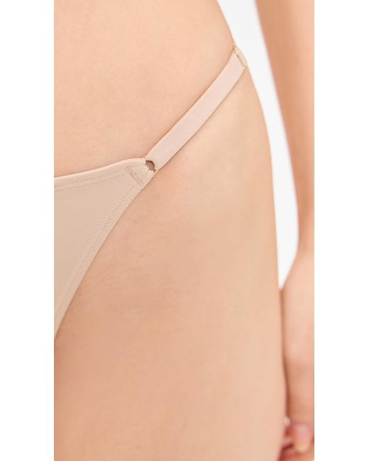Natori Natural Verge Adjustable String Thong