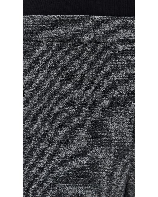 Theory Black Wide Pull On Pants