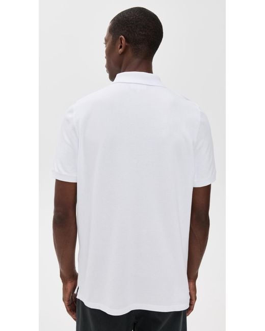 Maison Kitsuné White Fox Head Patch Regular Polo for men