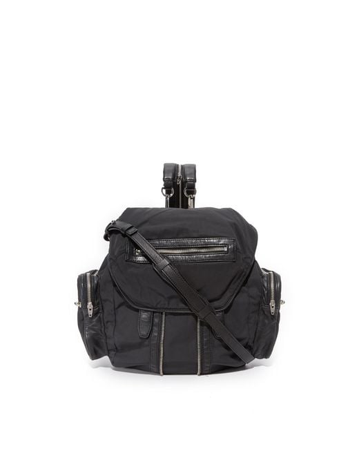 Alexander Wang Black Nylon Marti Backpack