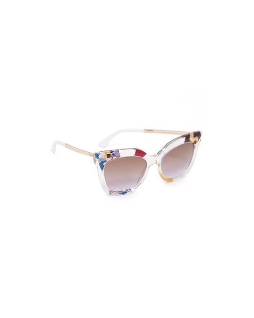 Fendi Multicolor Jungle Printed Sunglasses