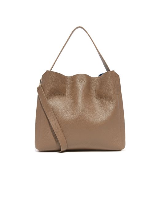 Furla Brown Capriccio Medium Hobo Bag