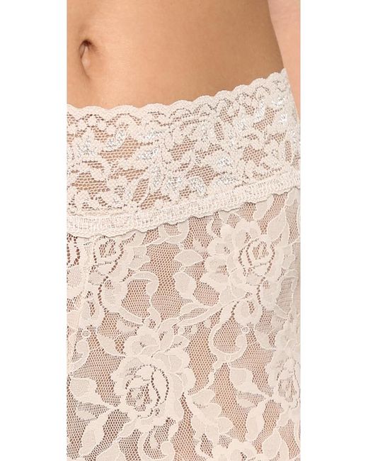 Hanky panky Signature Lace Bike Shorts in White Lyst