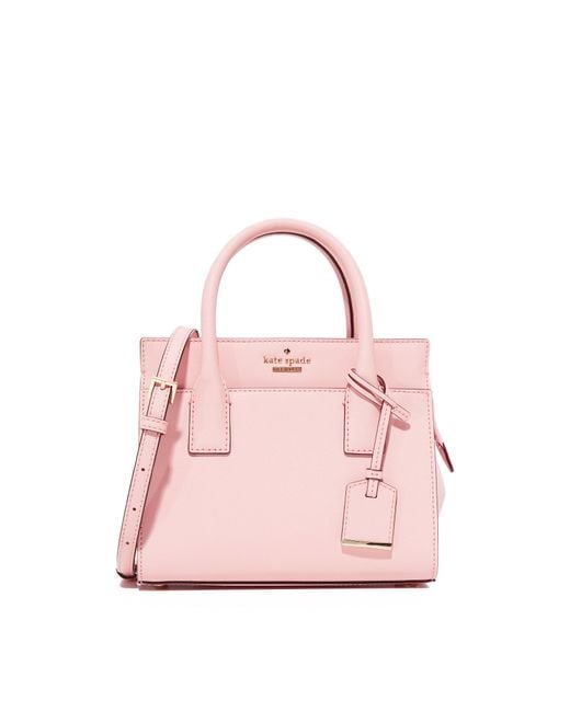 Kate Spade Mini Candace Cross Body Bag in Pink | Lyst