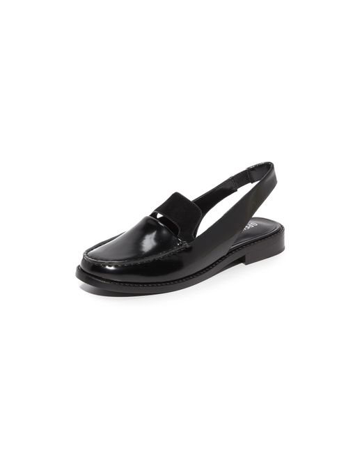 Opening Ceremony Bettsy Slingback Loafers in Black | Lyst