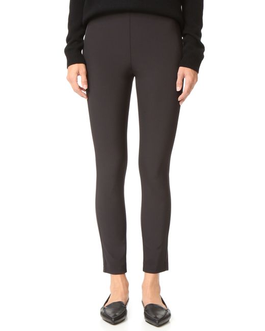 Theory Navalane Back Zip Skinny Pants in Black Lyst