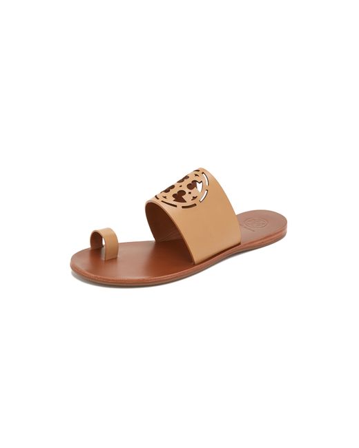 Tory Burch Multicolor Zoey Toe Ring Slides