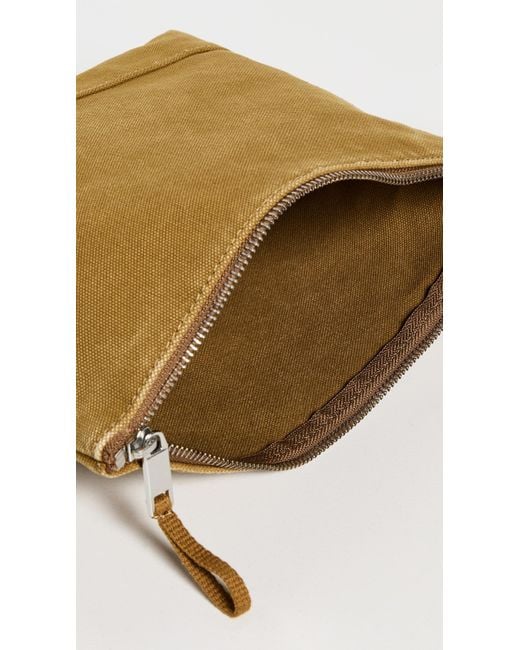 Alex Mill White The Perfect Canvas Pouch