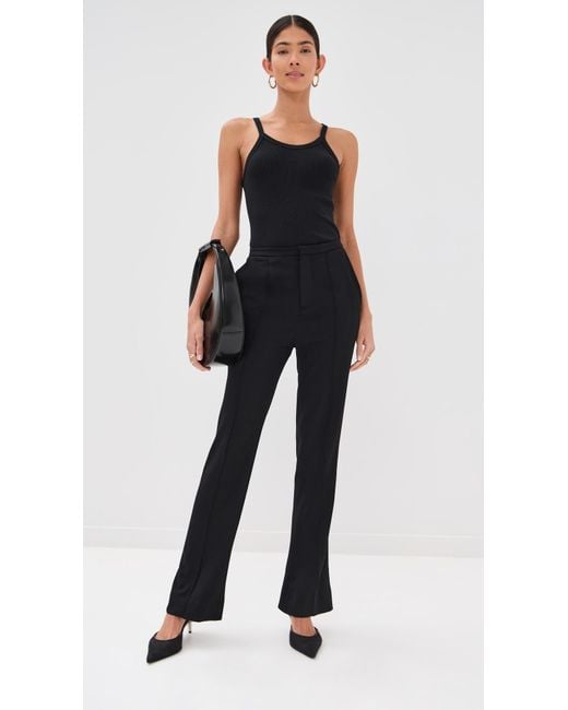 BITE STUDIOS Black Cora Organic Wool Trousers