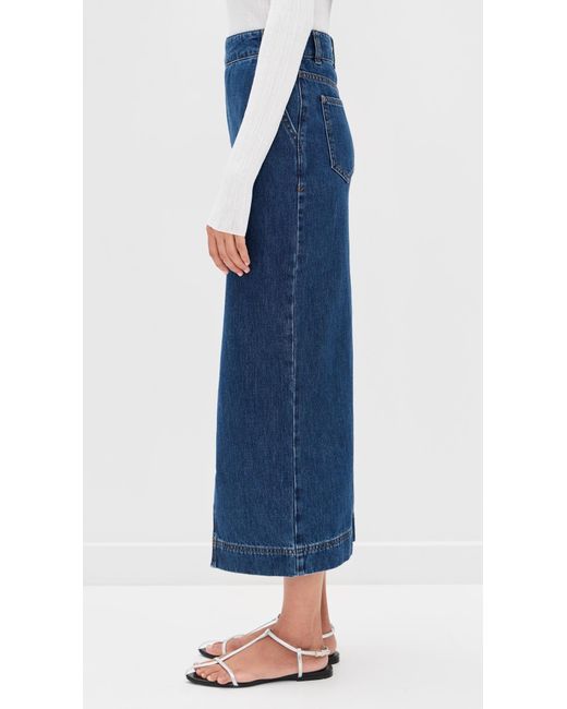 ALIGNE Blue Asher Denim Skirt