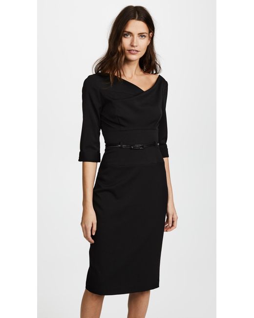 black halo jackie o dress