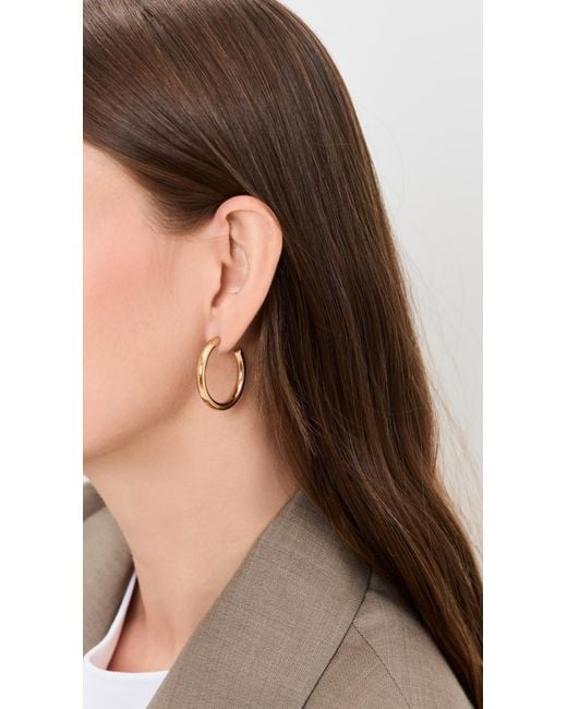 Jennifer Fisher White Lilly Mini Hoops